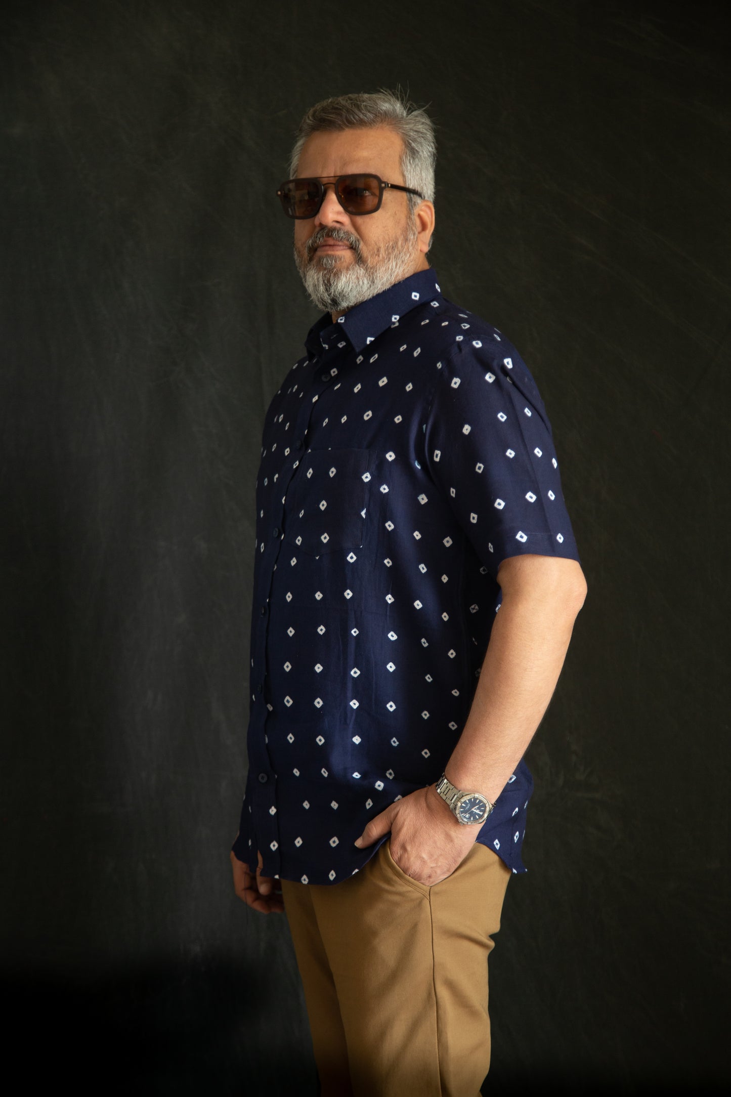 MOH Navy Blue Shirt