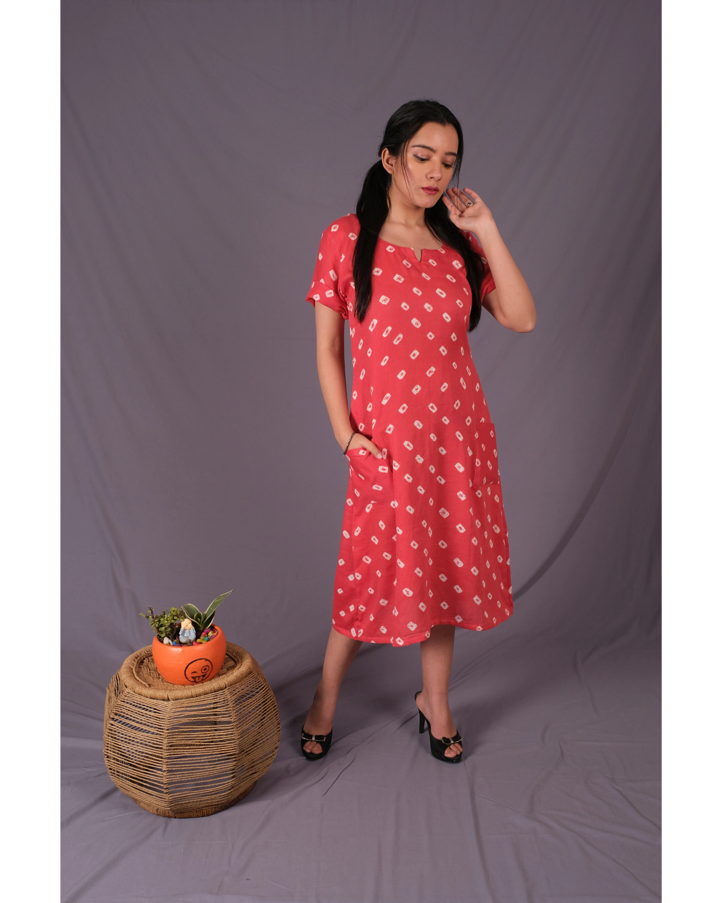 Red With Front Pockets