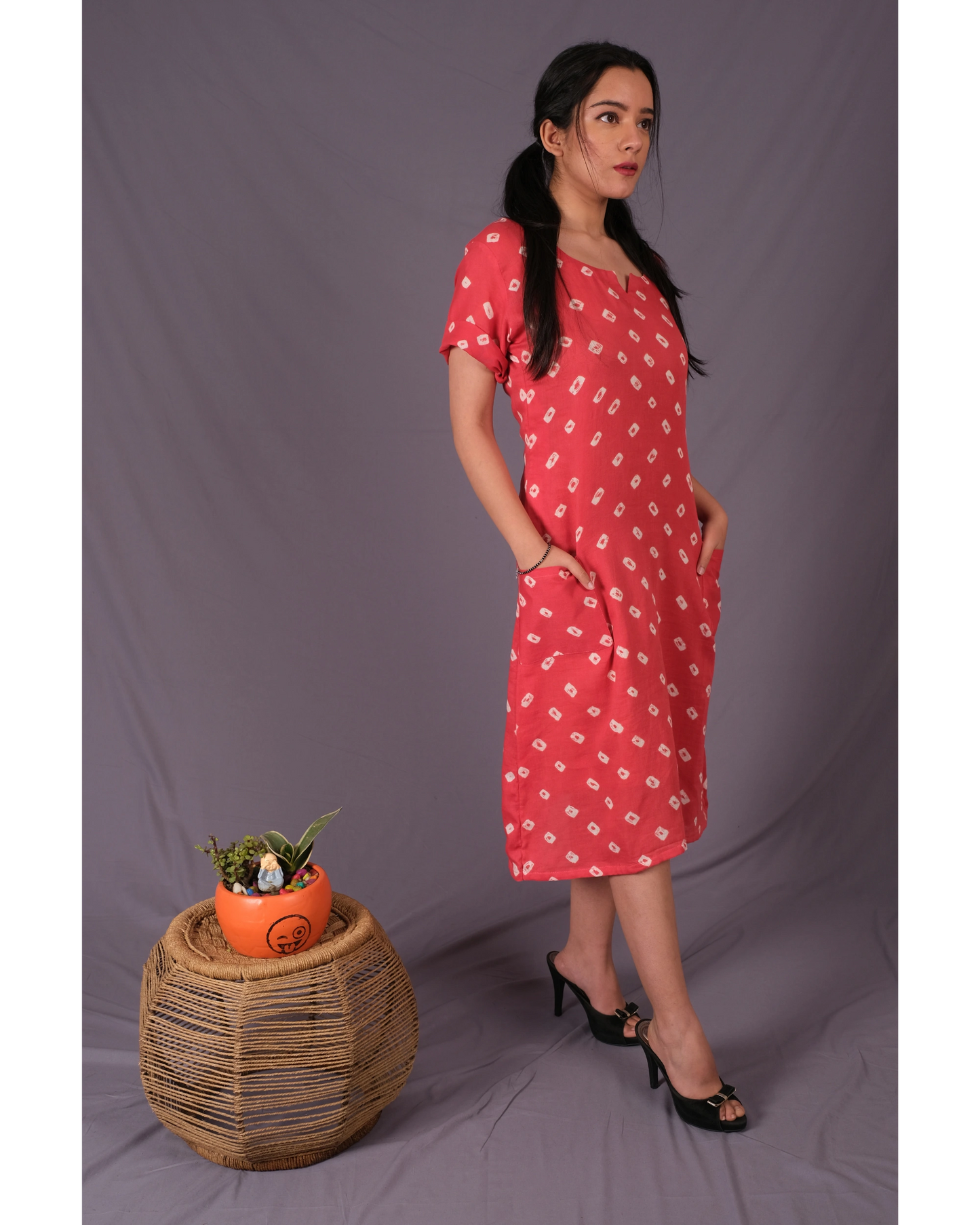 Red With Front Pockets