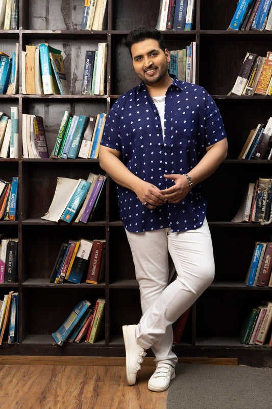 MOH Bright Blue Shirt
