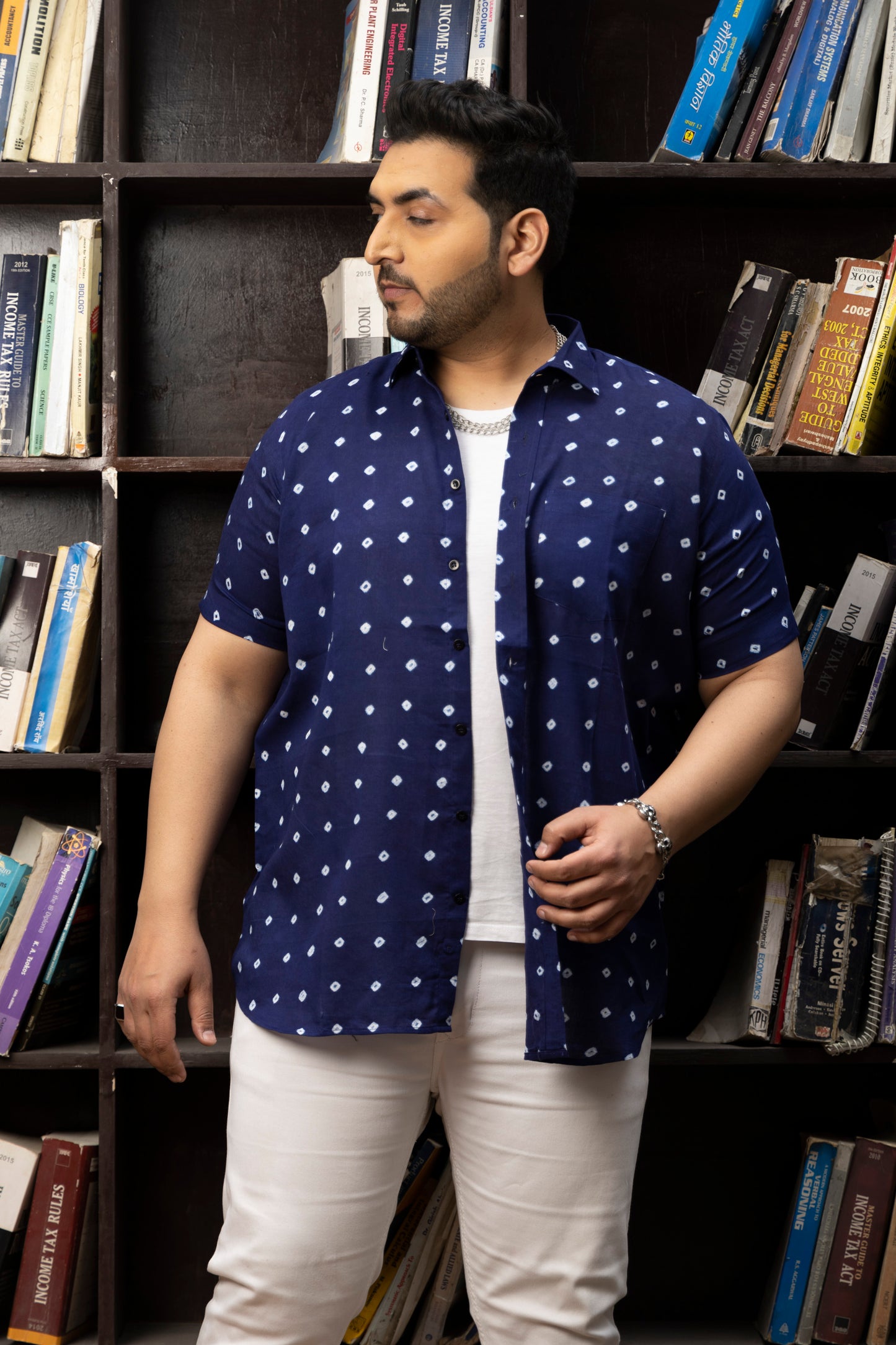 MOH Bright Blue Shirt