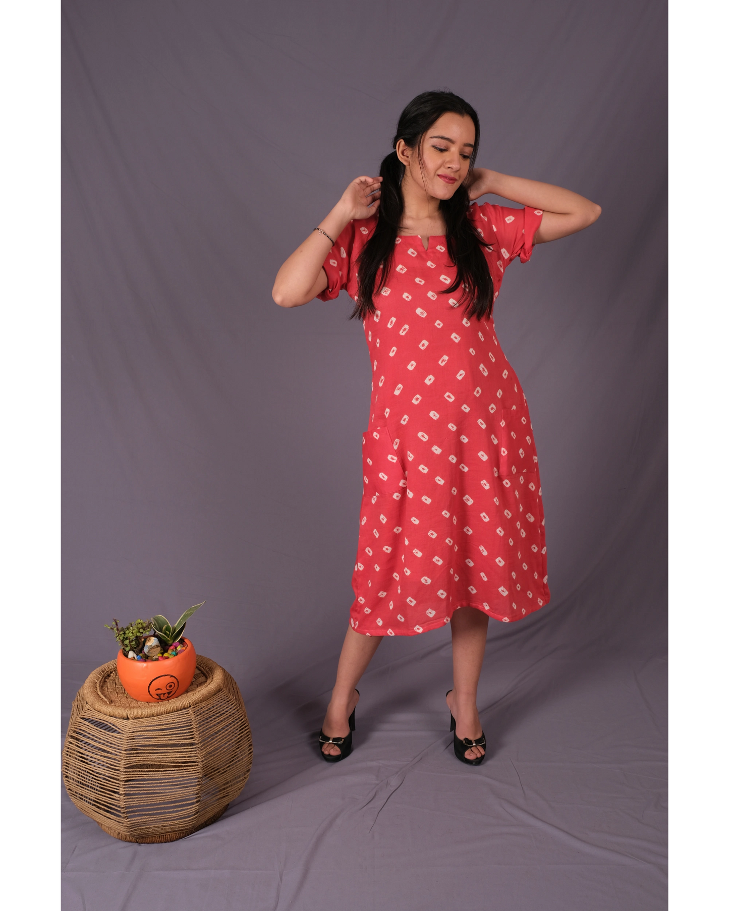 Red With Front Pockets