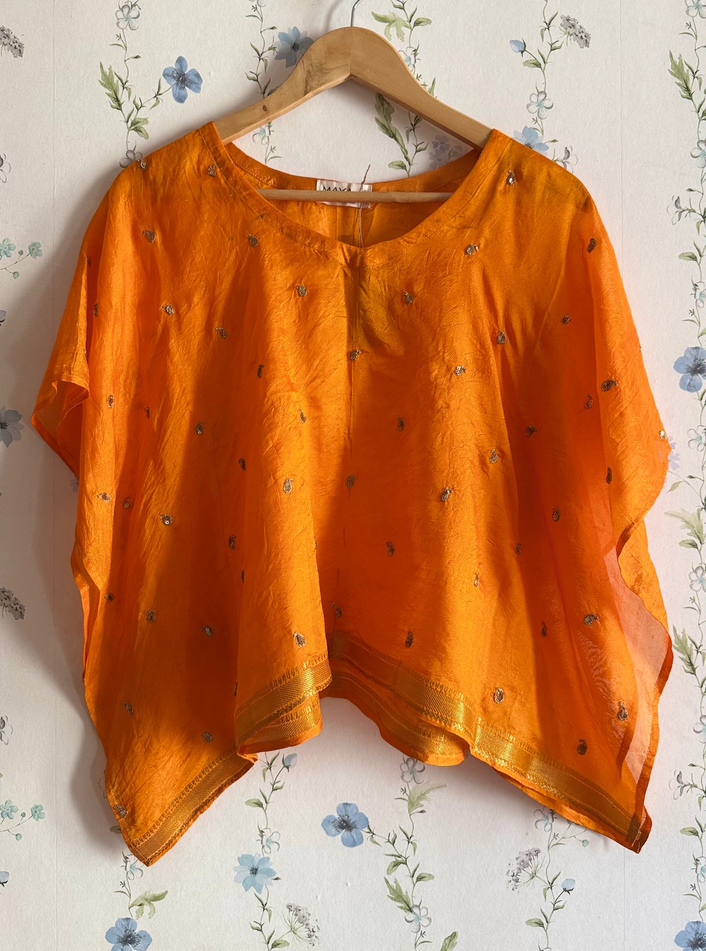Orange with Zari Kairi and Border