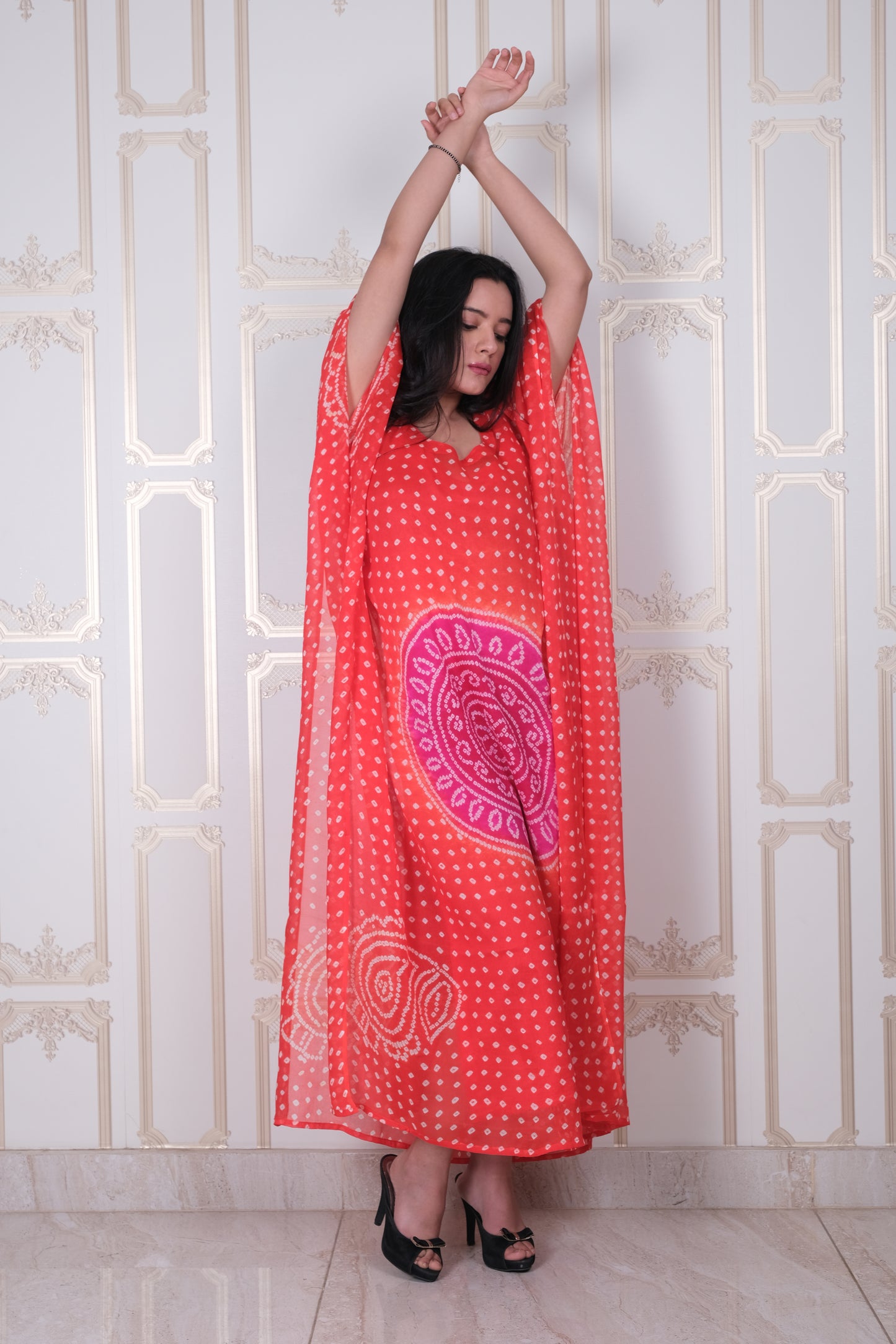 Orange Kaftan