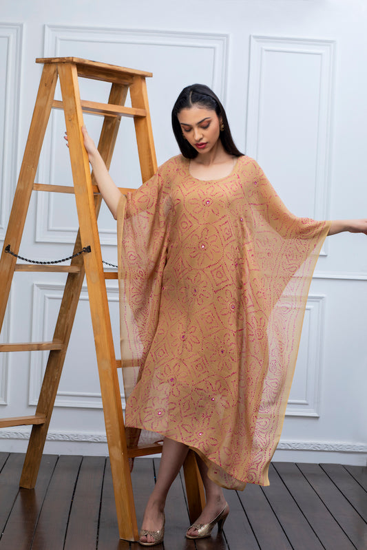 Beige Kaftan