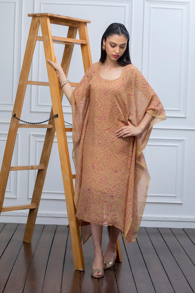 Beige Kaftan