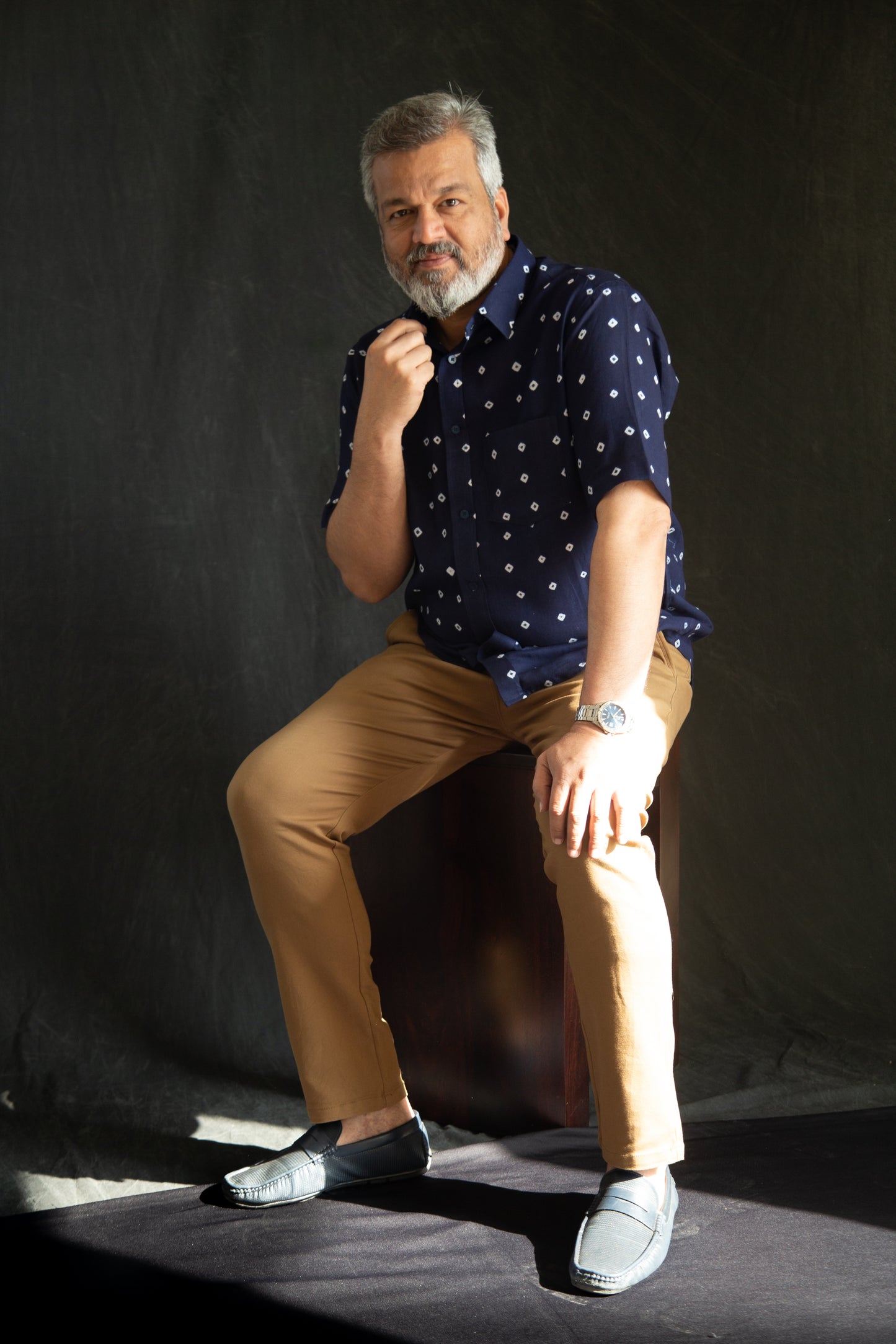 MOH Navy Blue Shirt